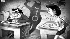 Quấy rối tình dục nơi công sở.