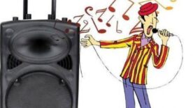 Xử lý tiếng ồn do loa kẹo kéo gây ra.