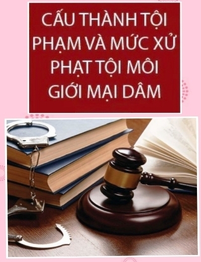Bắt mại dâm sugar baby qua mạng Cấu thành tội môi giới mại dâm.