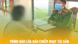 Trình báo tội phạm.
