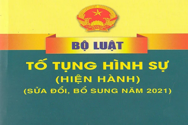 Bộ luật Tố tụng hình sự.