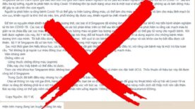 Lan truyền thông tin sai sự thật