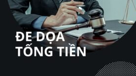 đe doạ tống tiền