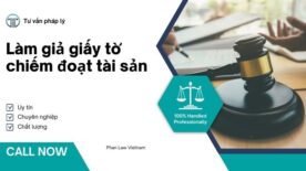làm giả giấy tờ chiếm đoạt tài sản