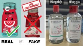 Cảnh báo thực trạng sản xuất hàng nhái tràn lan trên thị trường hiện nay.