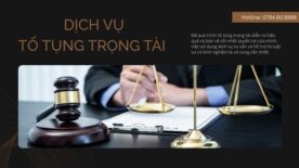 Dịch vụ tố tụng trọng tài